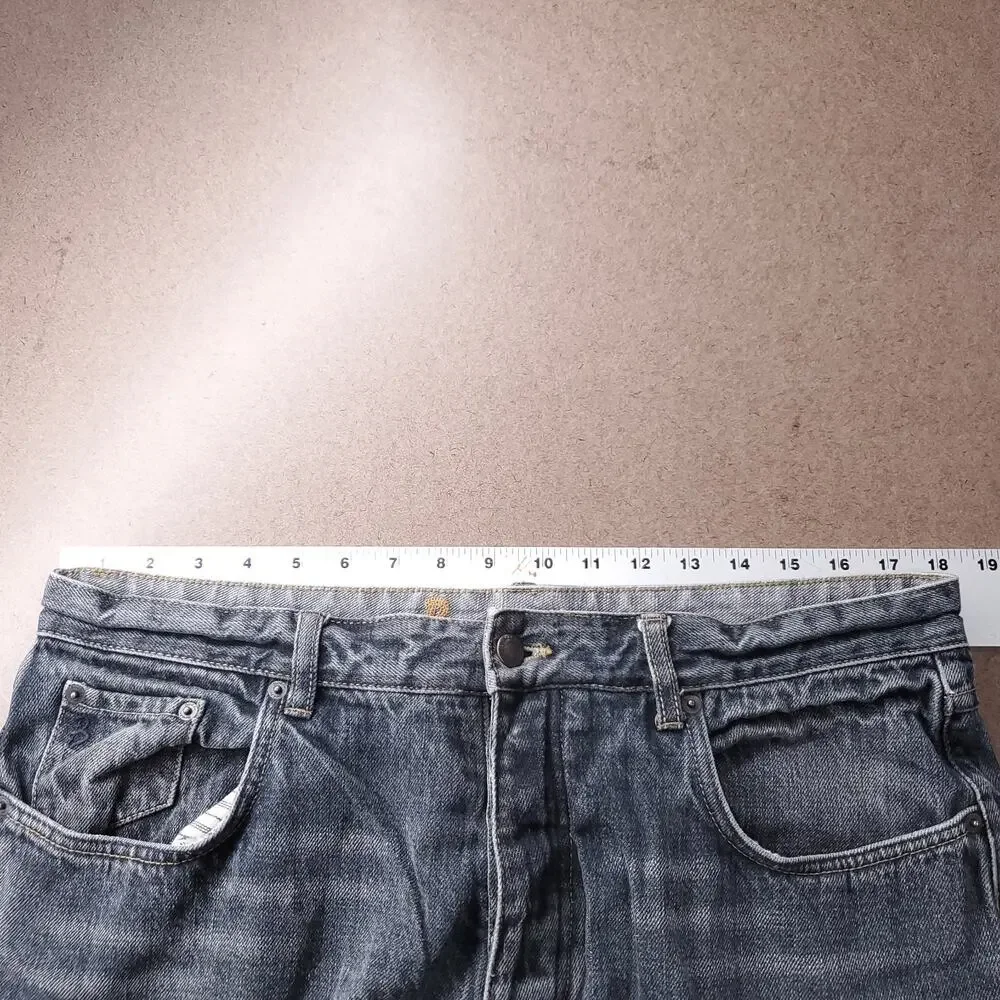 Boden Jeans Mens 36 Blue Med Wash Straight Leg Button Fly Classic Fit Denim